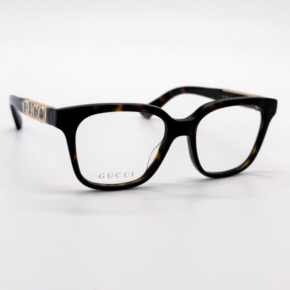 NEW GUCCI GG1192O 002 EYEGLASSES WOMEN HAVANA EYEWEAR - Picture 5 of 10